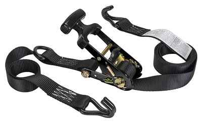 Keeper 1.25 in. W X 8.5 ft. L Black Tie Down Strap 800 lb 1 pk - Image 2