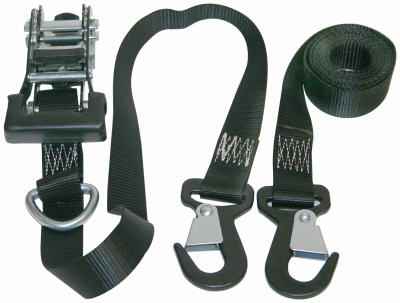 Keeper 1-1/4 in. W X 8 ft. L Black Tie Down Strap 1000 lb 1 pk - Image 2