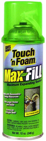 TNF12 Touch 'n Foam Max Fill Maximum Expanding Sealant, 340g