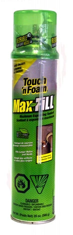 TNF20 Touch 'n Foam Max Fill Maximum Expanding Sealant, 590g