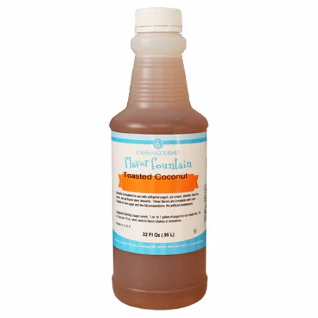 Toasted Coconut Flavor - 4 oz. - 32 oz. - Ice Cream and Beverage Flavors - LorAnn Oils - Canadian Distribution - Ships Free Within Canada on Orders Above CAD $199 - Image 2