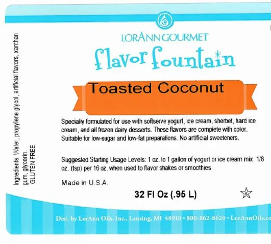 Toasted Coconut Flavor - 4 oz. - 32 oz. - Ice Cream and Beverage Flavors - LorAnn Oils - Canadian Distribution - Ships Free Within Canada on Orders Above CAD $199 - Image 3