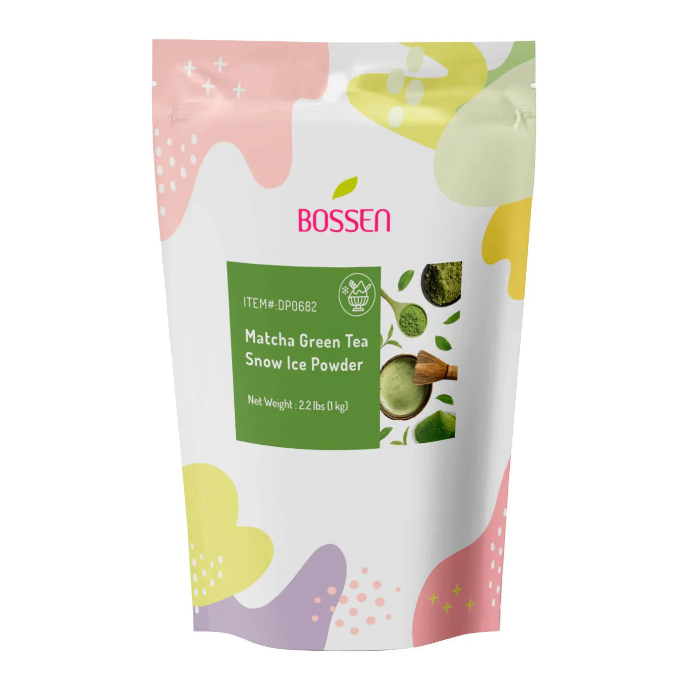 "TOP DEAL" Snow Ice Powder - Matcha Green Tea | 2.2 lbs. bag | Ships Free Within Canada on Orders Above CAD $199