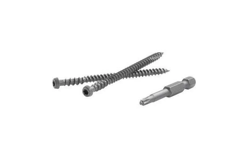 FastenMaster TrapEase No. 20 X 2-1/2 in. L Madeira Torx Ttap Star Head Composite Deck Screws 1050 pk - Image 2