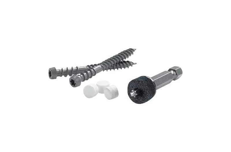 FastenMaster Cortex No. 9 X 2 in. L Star Coarse Trim Screws with Plugs