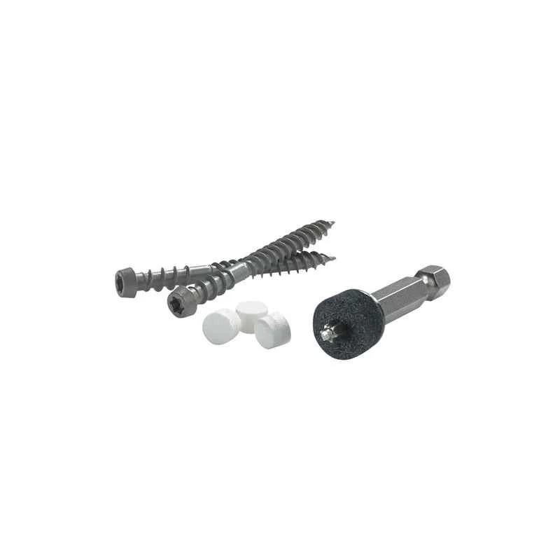 FastenMaster Cortex No. 9 X 2 in. L Star Coarse Trim Screws with Plugs - Image 2
