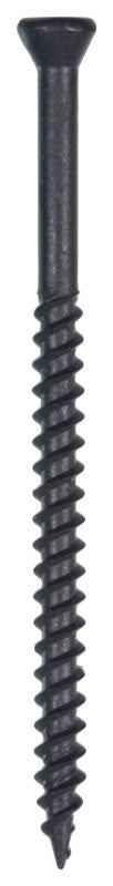 HILLMAN No. 6 X 1-5/8 in. L Square Black Phosphate Fine Trim Screws 75 pk - Image 2