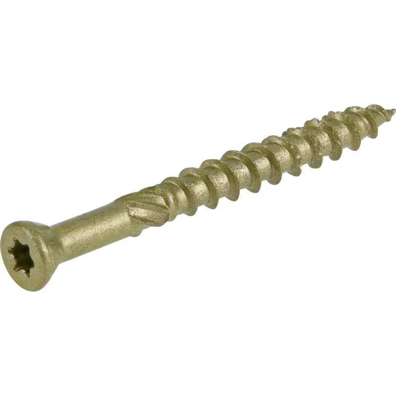 Hillman Power Pro No. 8 X 1-5/8 in. L Star Bronze Ceramic Trim Screws 1 lb 195 pk - Image 2