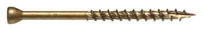 HILLMAN Power Pro No. 8 X 1-5/8 in. L Star Bronze Ceramic Coarse Screws 829 pk - Image 3