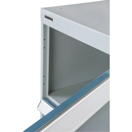 Two-Door Pedestal Workbench, 28" H x 18" W x 21" D - Image 3