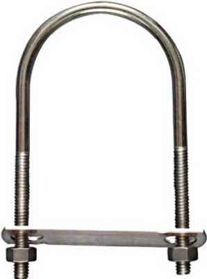 National Hardware 5/16 in. X 2-1/2 in. W X 5 in. L Coarse Zinc-Plated Stainless Steel U-Bolt - Image 2