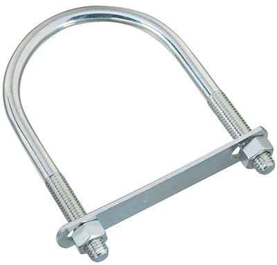 National Hardware 1/2 in. X 4 in. W X 6-1/2 in. L Coarse Zinc-Plated Steel U-Bolt - Image 2