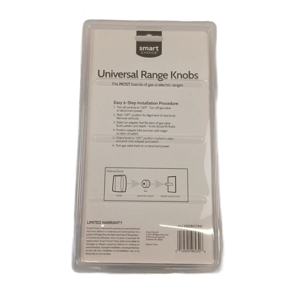 Universal Gas and Electric Range Knob Kit (White) - Image 3