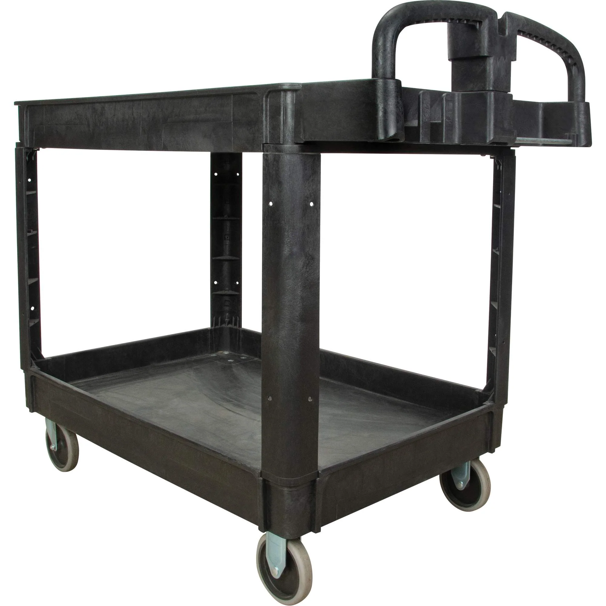 Utility Cart, 2 Tiers, 25-5/8" x 33-1/2" x 43-3/4", 550 lbs. Capacity - Image 5