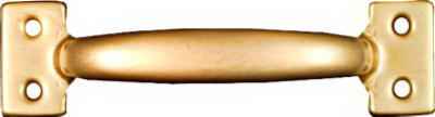 National Hardware 6-1/2 in. L Brass Gold Steel Utility Pull - Image 2