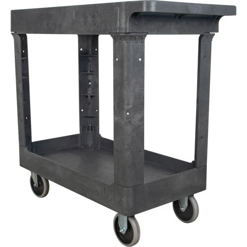Utility Service Cart, 2 Tiers, 16-1/2" x 32-1/2" x 34-1/2", 550 lbs. Capacity - Image 5