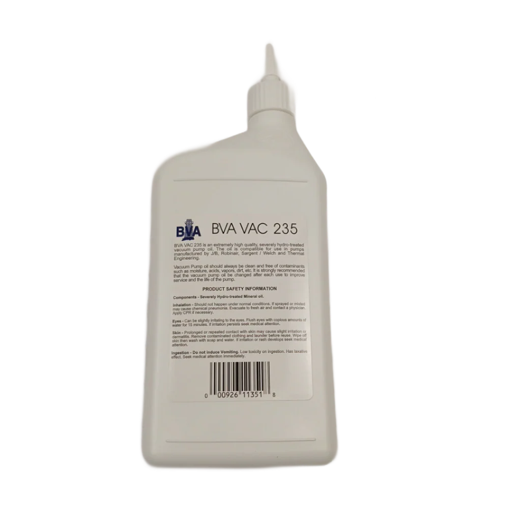 Vacuum Pump Oil 1 Quart - Image 2