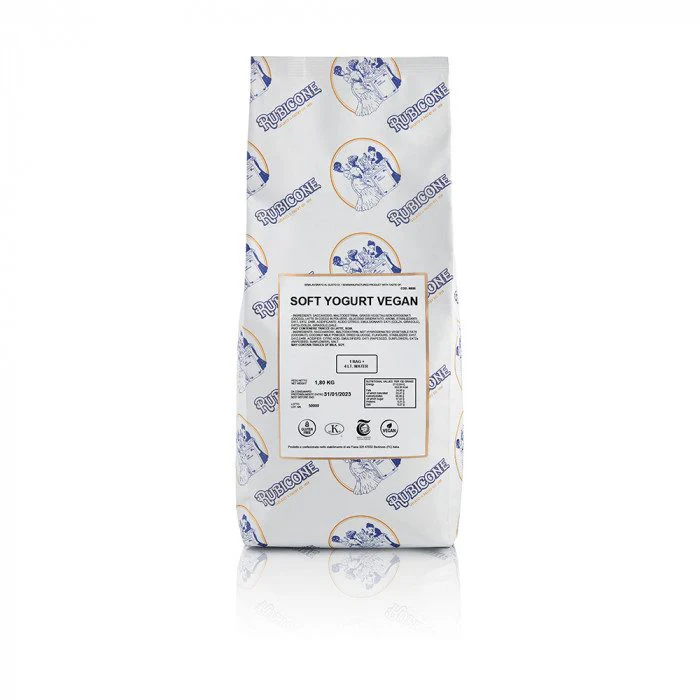 Vegan Premium Soft Serve Frozen Yogurt Mix - Case of 8 x 1.8 KG bags - Rubicone Canada - Ships Free Within Canada on Orders Above CAD $199 - Image 2