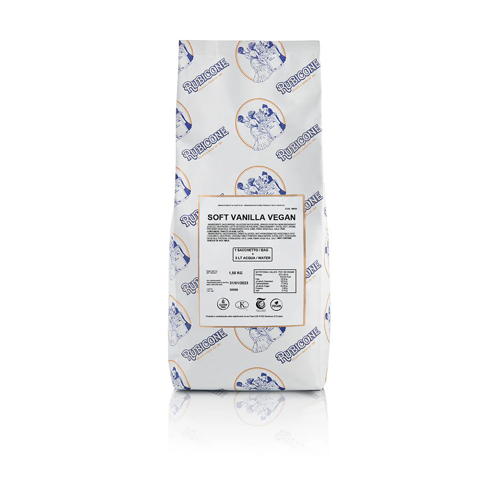 VeganBliss Vanilla - Vegan Premium Soft Serve Mix - Case of 8 x 1.5 KG bags - Rubicone Canada - Ships Free Within Canada on Orders Above CAD $199 - Image 2