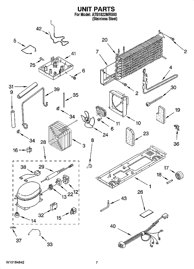 W10309988 Refrigerator Compressor Kit - Image 5