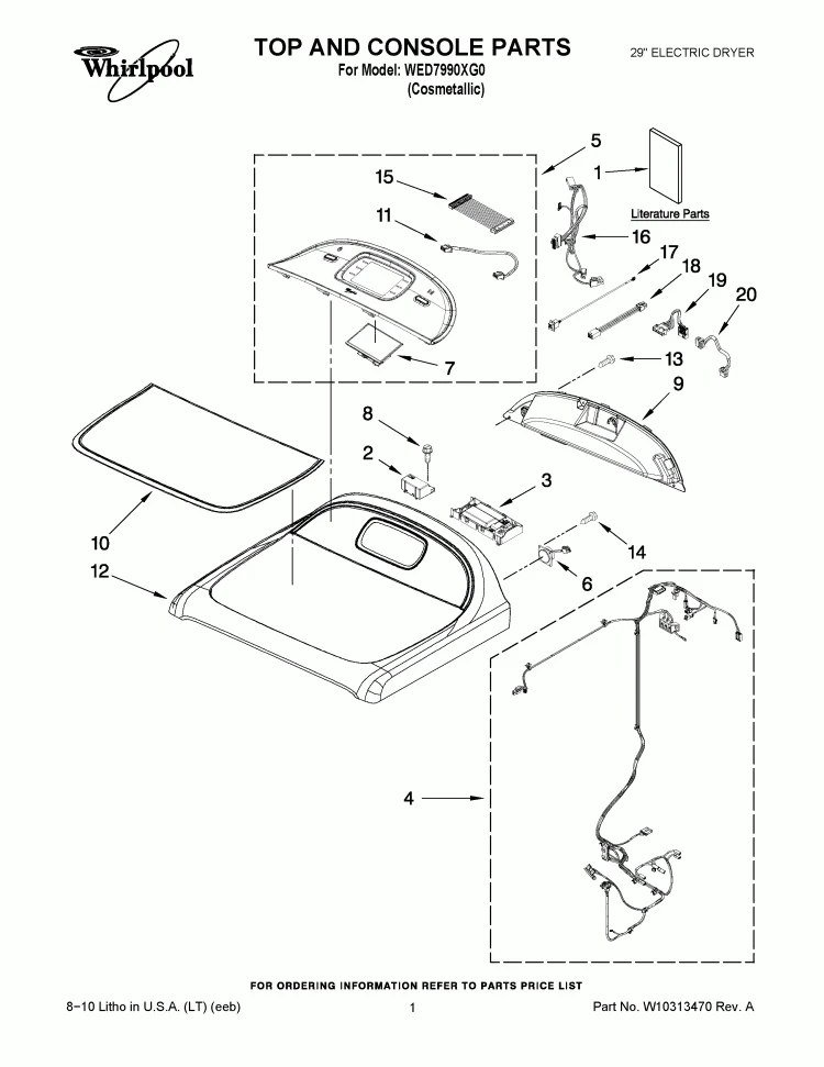W10330449 Dryer Control Board - Image 4