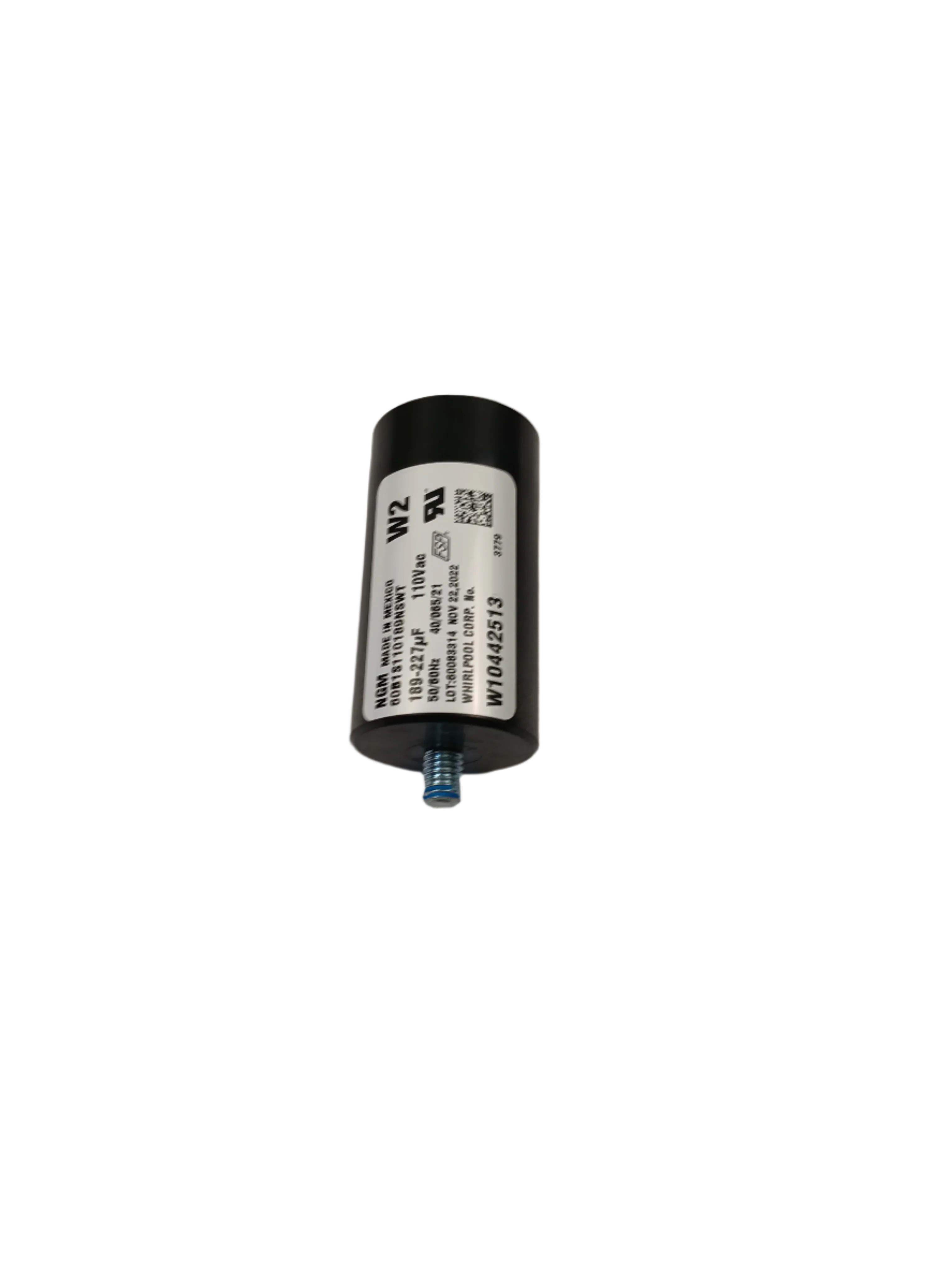 W10442513 Dryer Motor Capacitor - Image 4