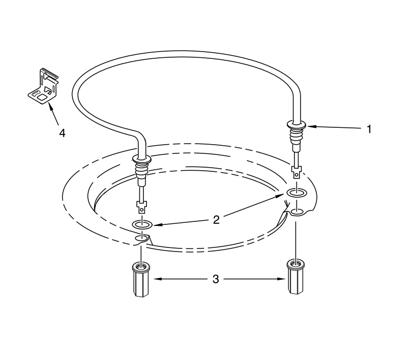 W10518394 Dishwasher Heating Element - Image 5