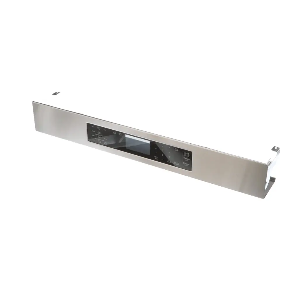 W10547093 Range Control Panel, Stainless with Black