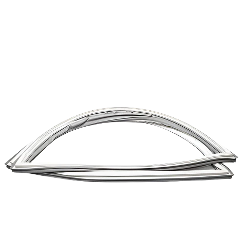W10571967 Refrigerator Freezer Door Gasket, Grey