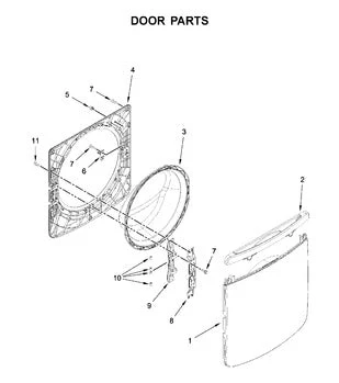 W10626041 Washer Handle - Image 5