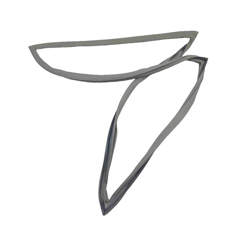 W10836785 Refrigerator Freezer Door Gasket, Gray - Image 4