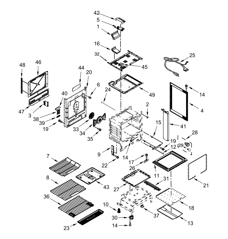 W10860916 Range Surface Burner Spark Module (Replaces W10457998) - Image 5
