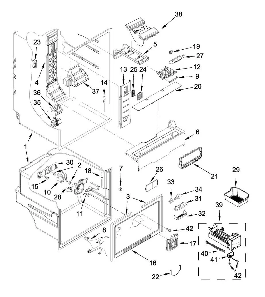W10889448 Refrigerator Control Module - Image 2