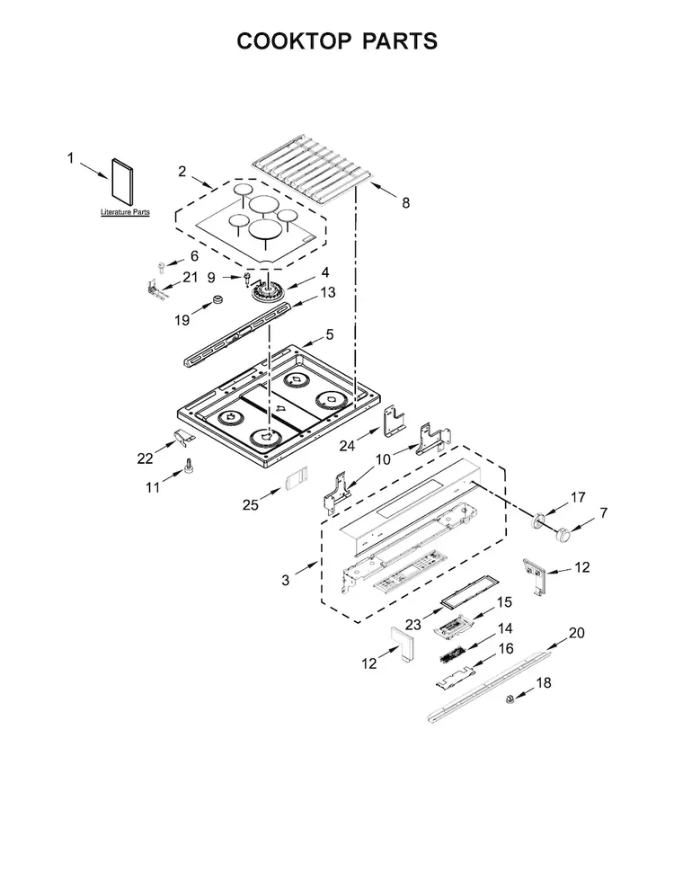 KitchenAid Range Electronic Control Board W11034208 (Replaces W10759285) - Image 5
