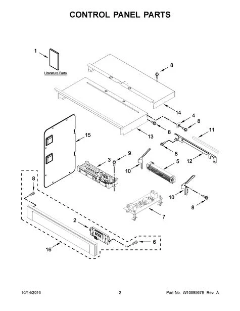 W11097386 Oven Control Board - Image 2