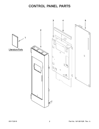 W11175577 Microwave Cntrl Panel