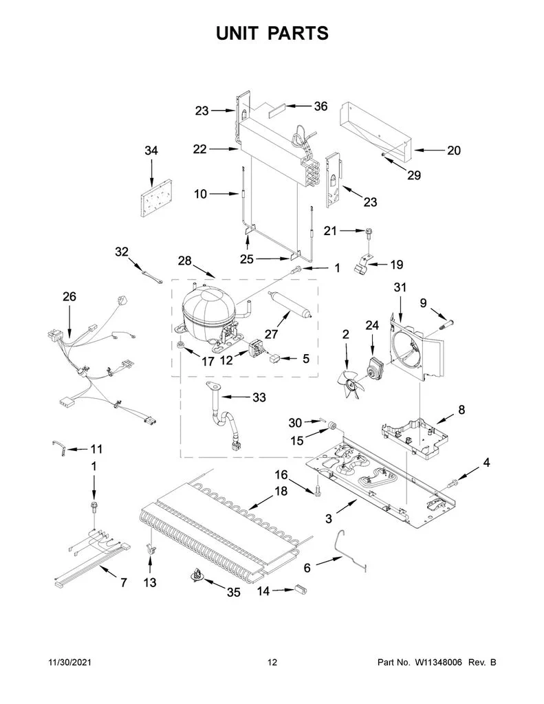 W11239562 Refrigerator Wire Harness - Image 5