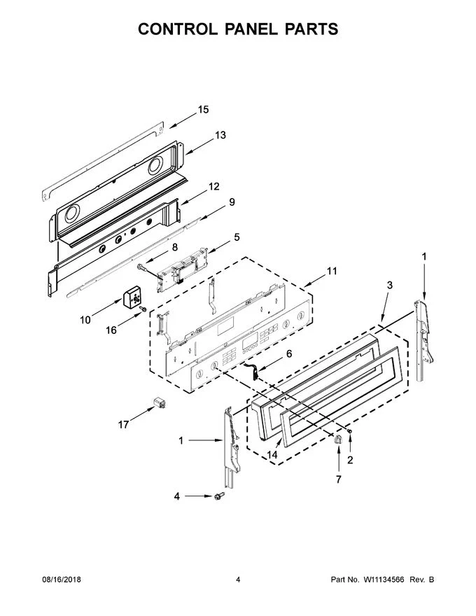 W11239880 Oven Certified Refurbished Elec-Cntrl