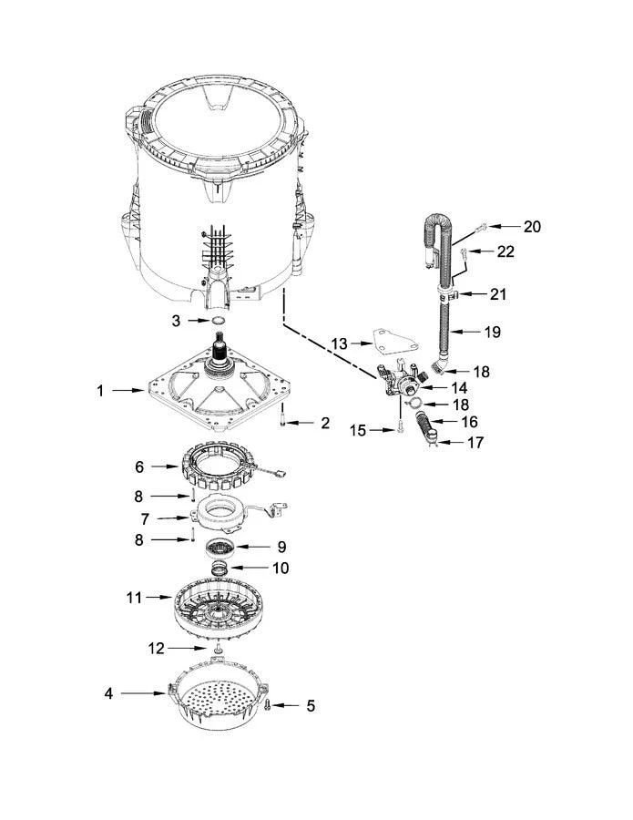 W11260238 Washer Rotor - Image 2
