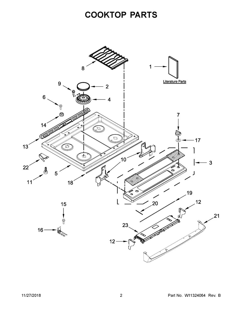 W11310915 Range Oven Control Board - Image 5