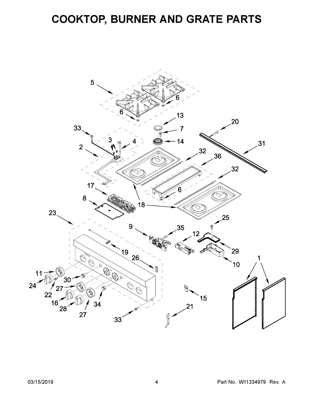W11319673 Range Oven Burner Head - Image 2