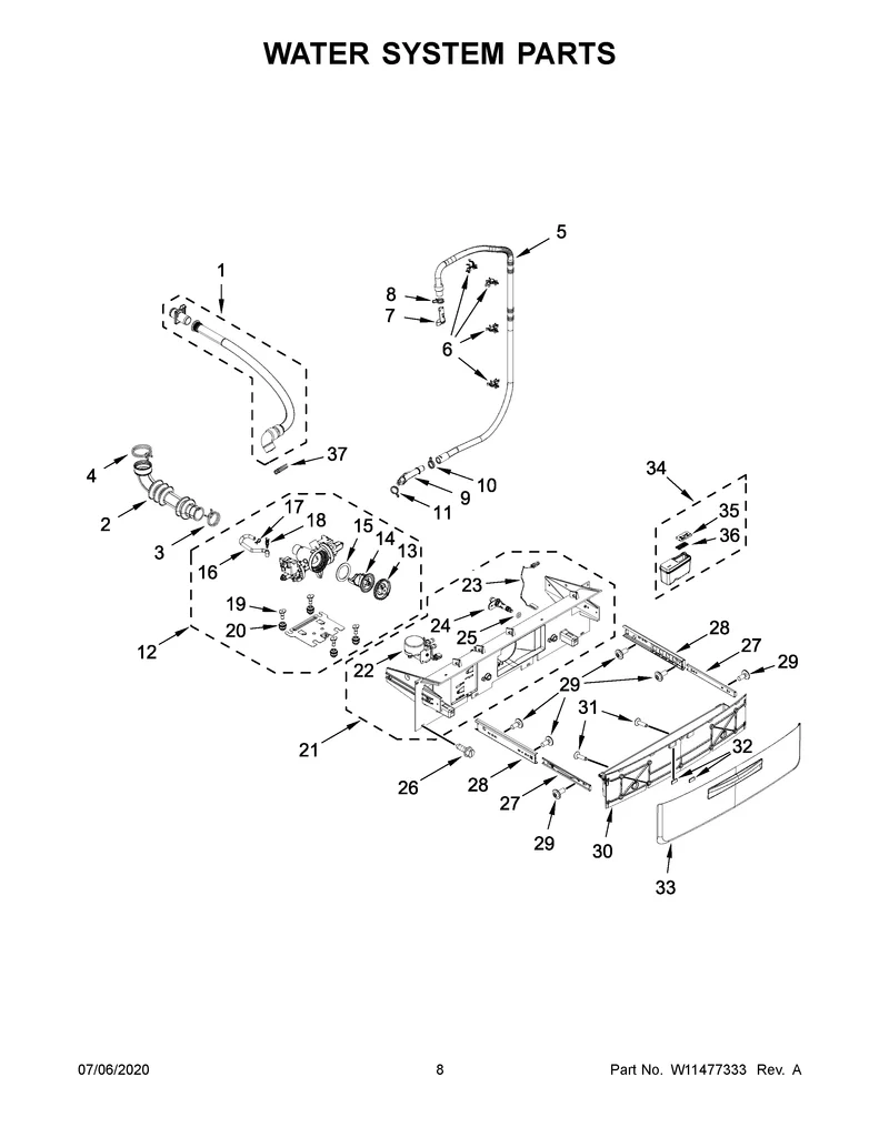W11321010 Washer Dispenser - Image 2