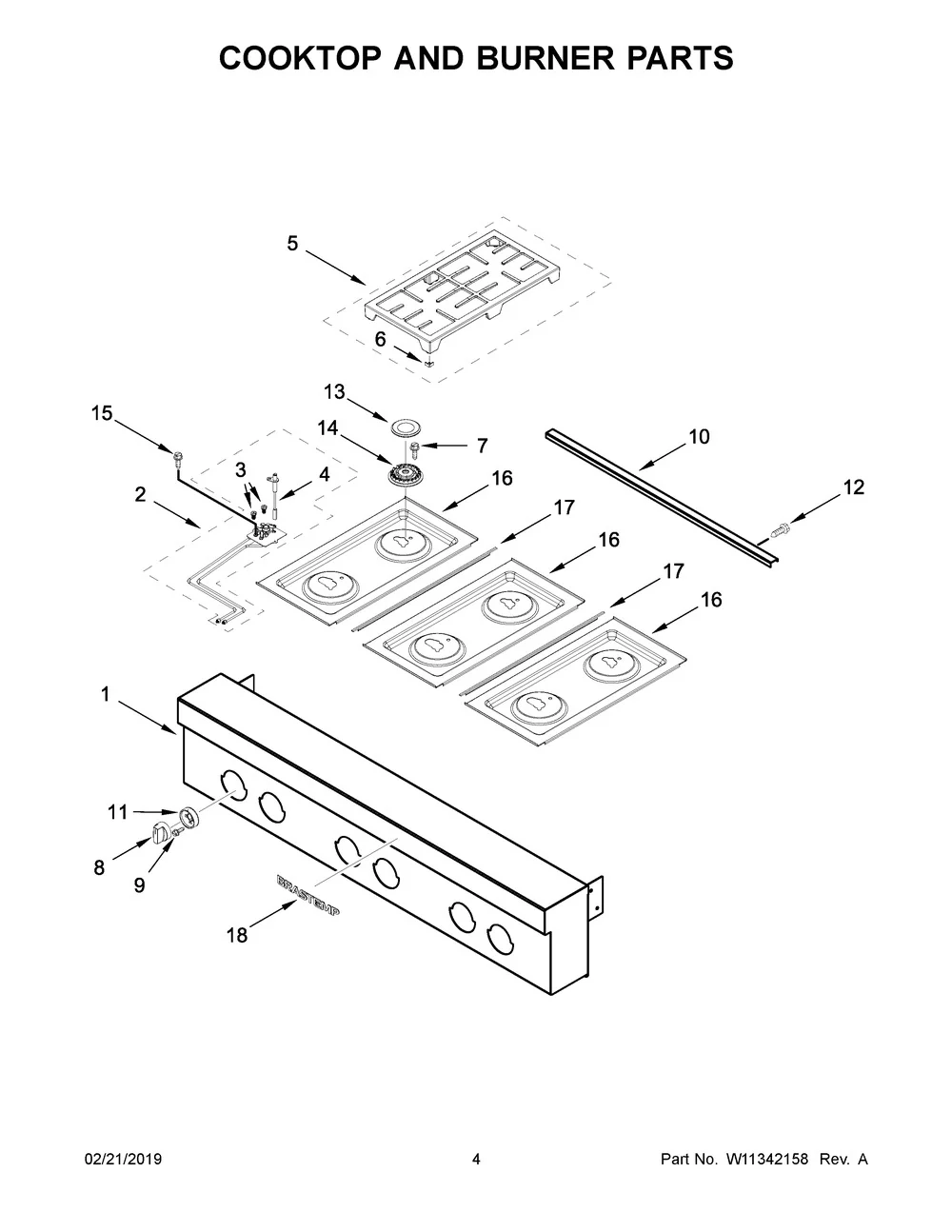 W11344539 Range Burner Head - Image 5