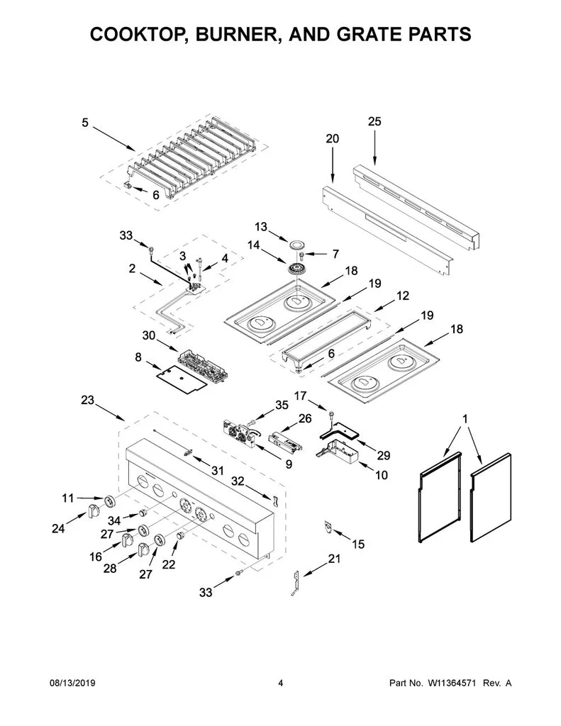 W11356591 Oven Elec-Cntrl Board