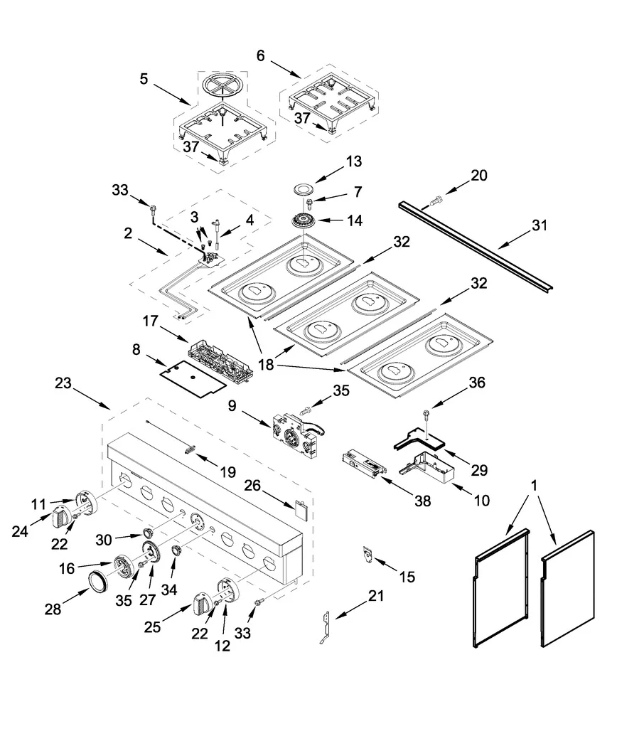 W11385634 Range Electronic Control Board - Image 5