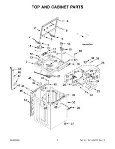 W11394572 Washer Certified Refurbished Latch - Image 5