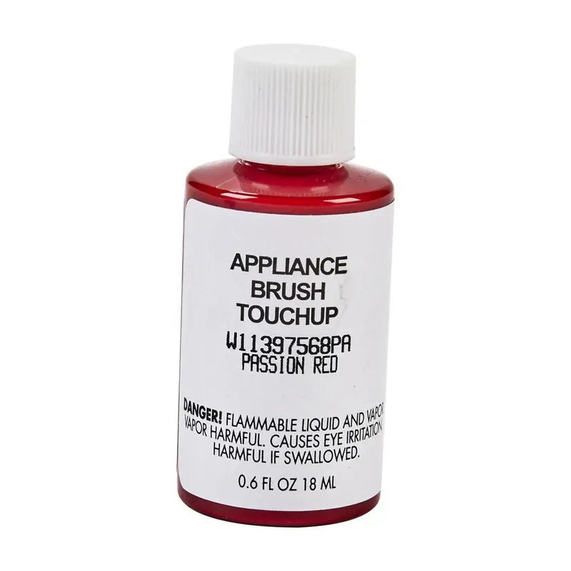 W11397568PA Appliance Touch-up Paint Bottle, Passion Red