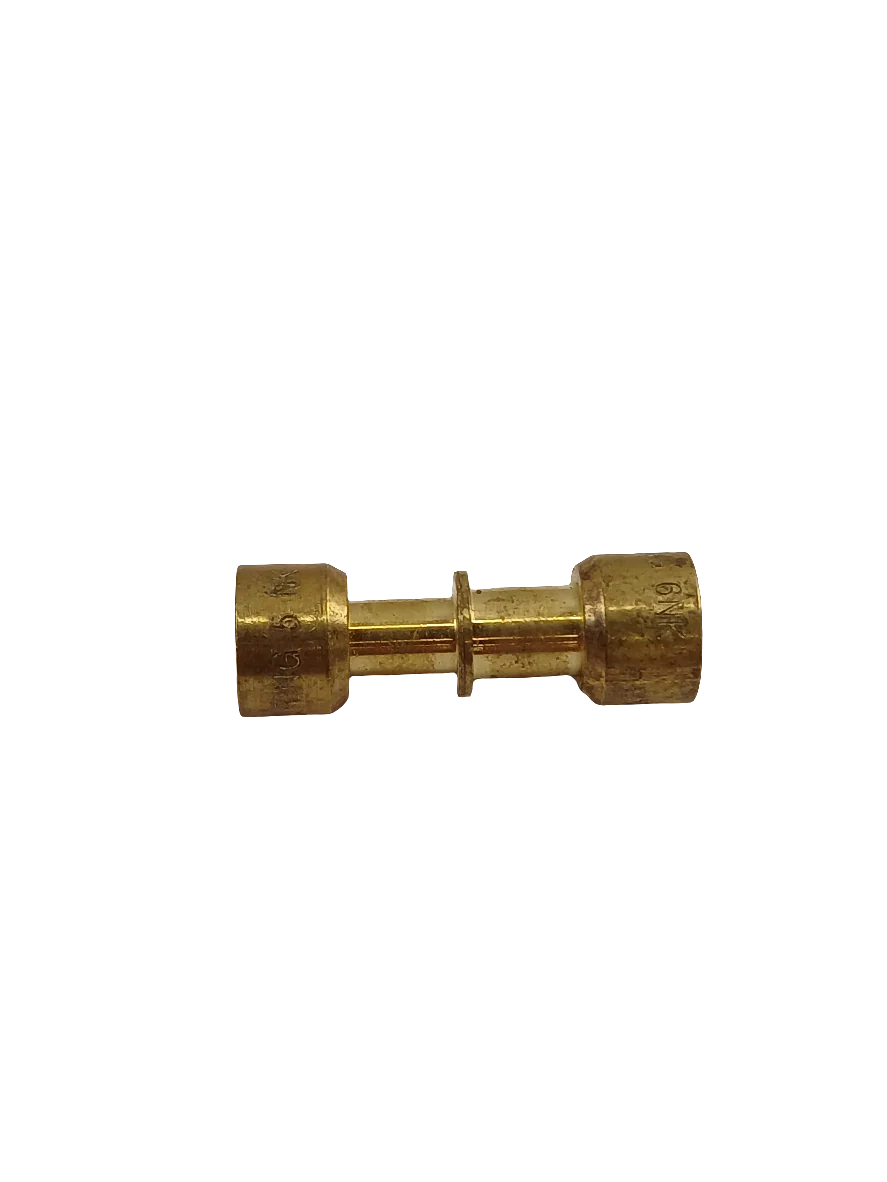 W11504432 Refrigerator Tube Coupler 6mm - 5mm Brass Reducer - Image 2