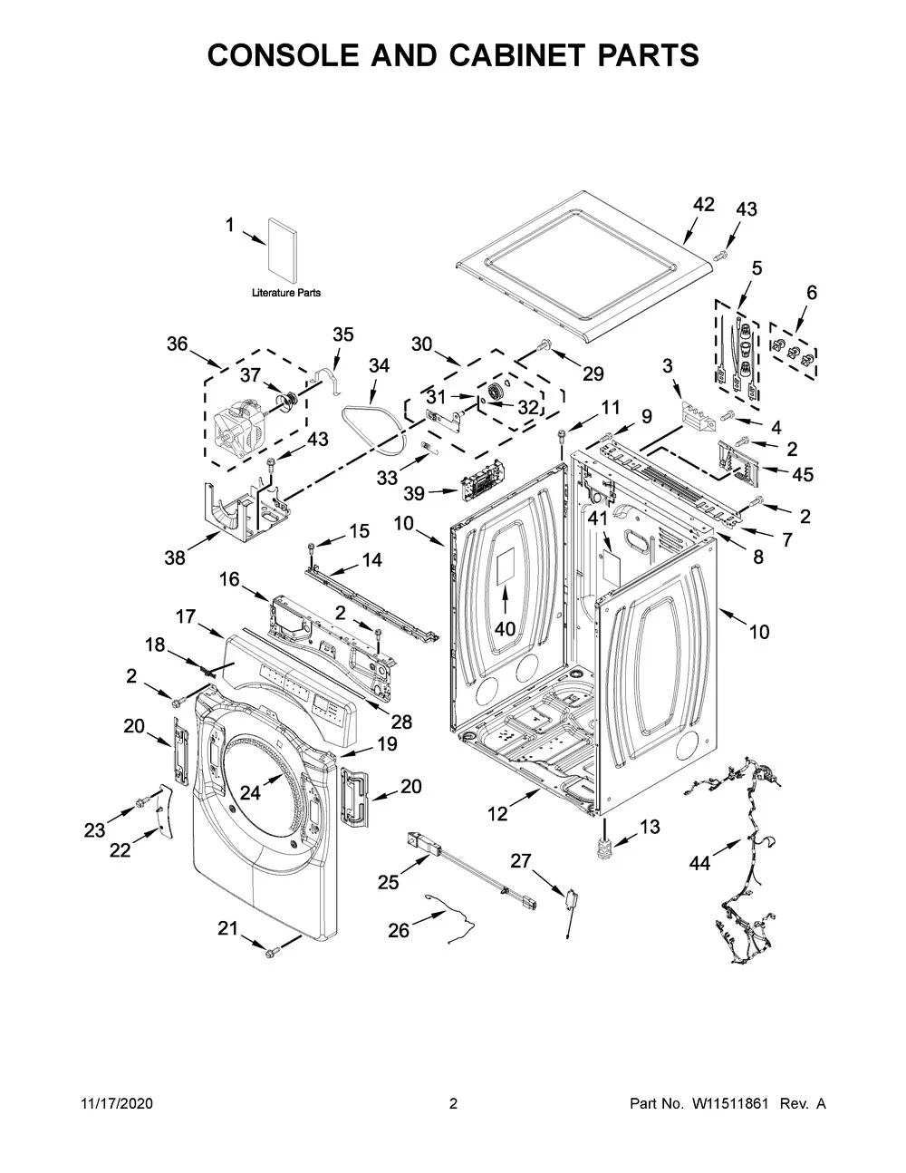 W11512765 Dryer Cntrl Board - Image 4