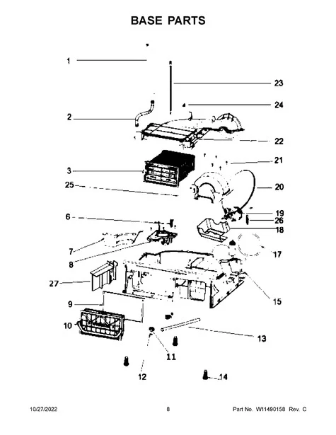 W11516811 Dryer Drain Pump - Image 6